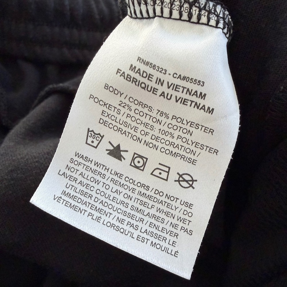 Nike Mens Dri-FIT Primary Fleece Joggers Black Sweatpants FZ0975-010 Size M - Picture 5 of 7